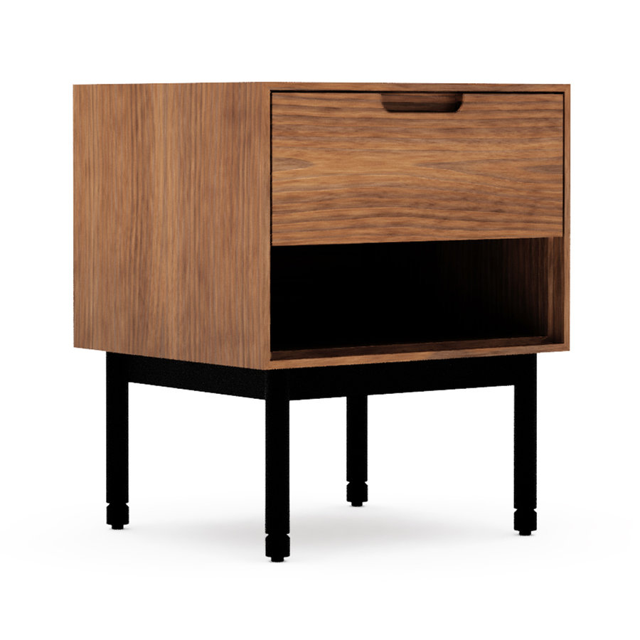 MUNRO NIGHT TABLE WALNUT