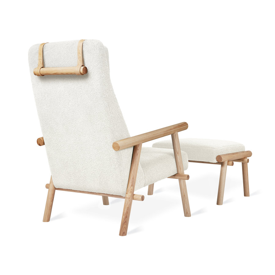 LABRADOR - ARMCHAIR & OTTOMAN AUCKLAND WILLOW