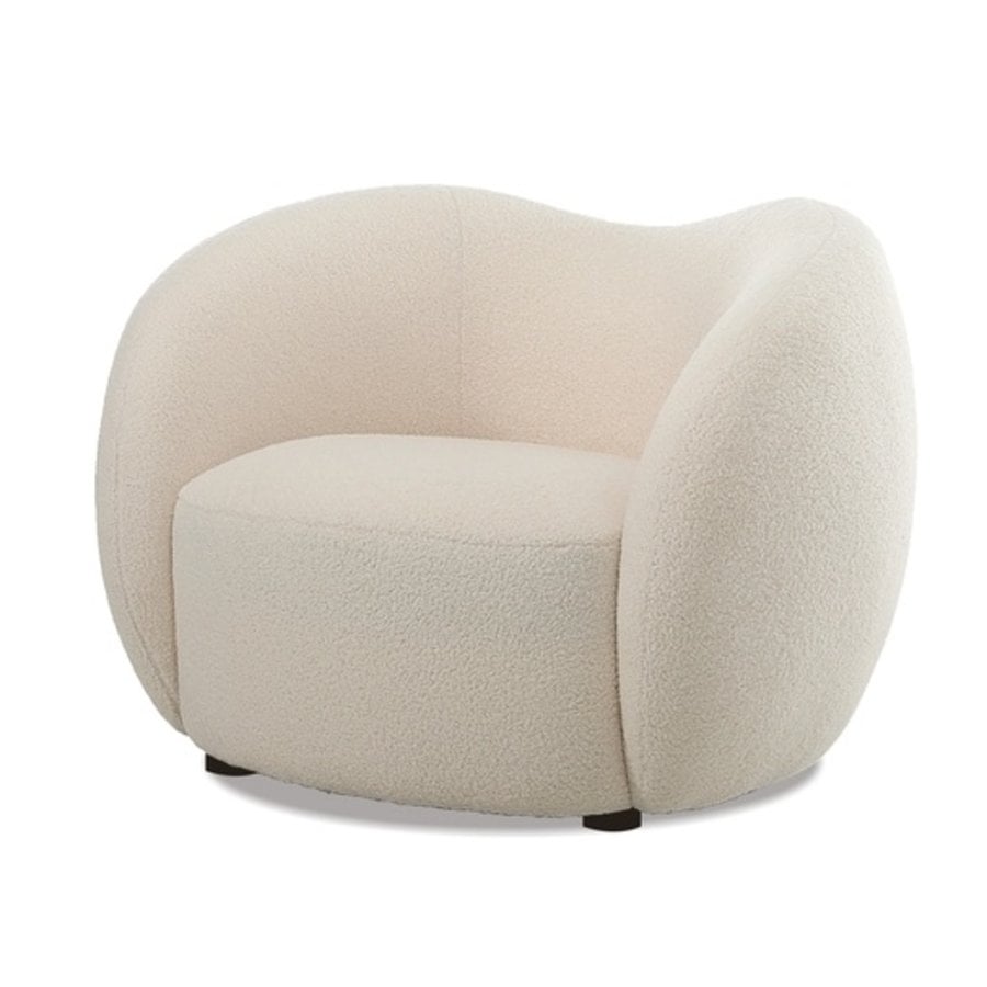 DUNE ARMCHAIR CRÈME  SWIVEL AND FIXED