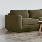 Podium 2 seats sofa by Gus* Modern