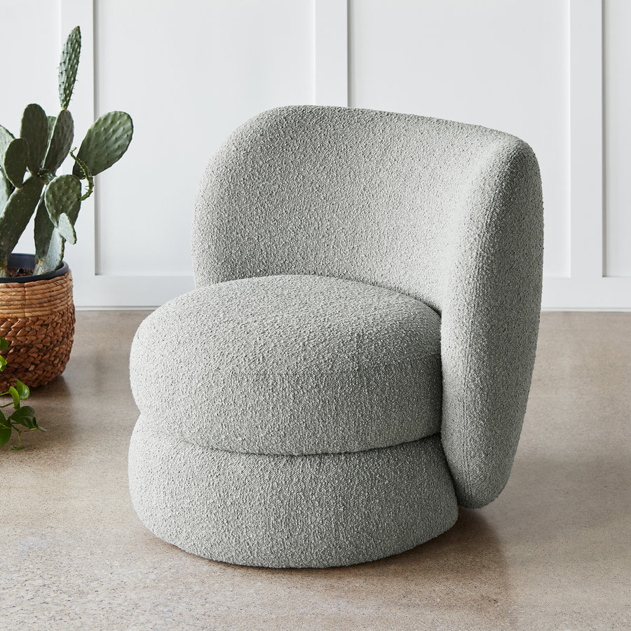FORME ARMCHAIR BOUCLE NIMBUS / FLOOR MODEL by Gus* Modern