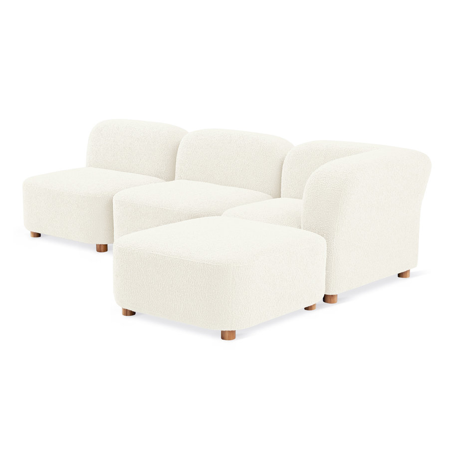CIRCUIT MODULAR SECTIONAL  - 4 PIECES by Gus* Modern