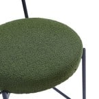 CHAISE MOLLY BOUCLE VERTE