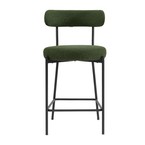 MOLLY COUNTER STOOL BOUCLE GREEN