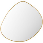 PEBBLE MIRROR GOLD LARGE 002