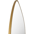 PEBBLE MIRROR GOLD LARGE 002