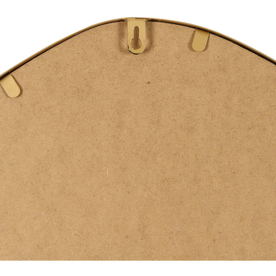 PEBBLE MIRROR GOLD LARGE 002