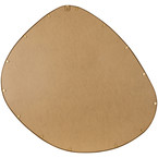 PEBBLE MIRROR GOLD SMALL 001