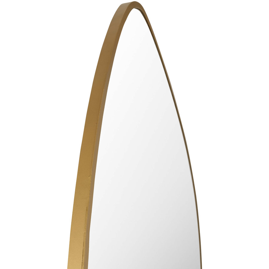 PEBBLE MIRROR GOLD SMALL 001 29''X28''