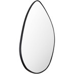 PEBBLE MIRROR SMALL BLACK 002