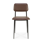 DC CHAIR - CHOCOLAT LEATHER by Ethnicraft