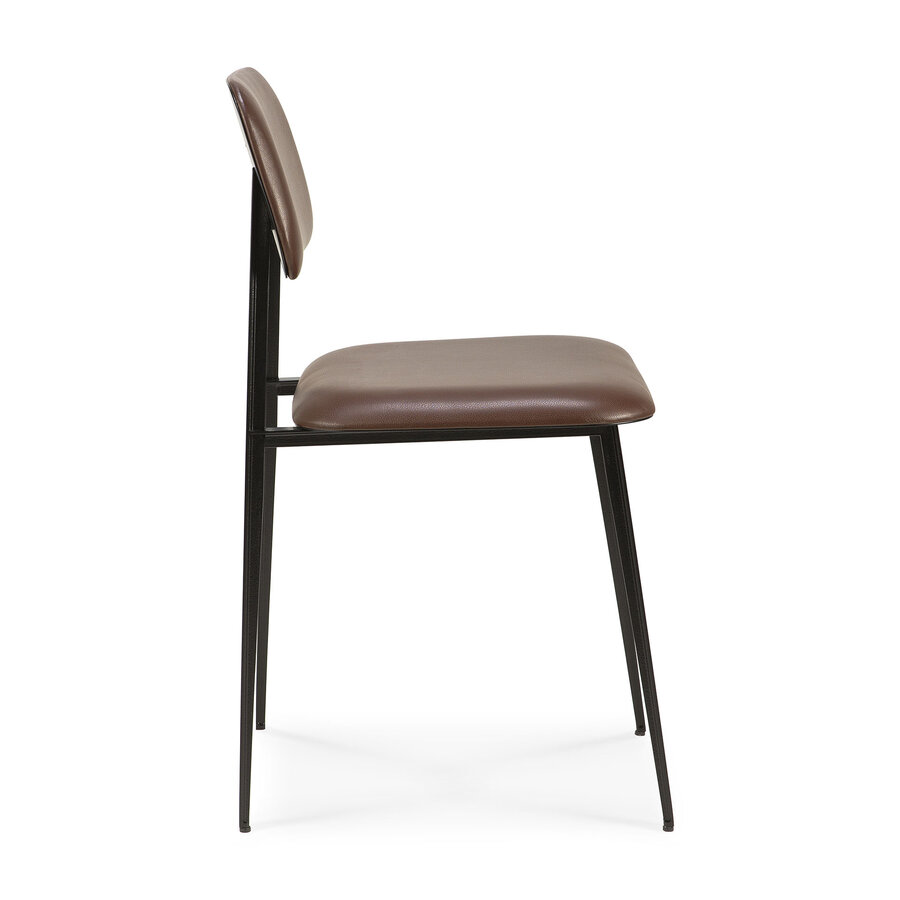 DC CHAIR - CHOCOLAT LEATHER by Ethnicraft