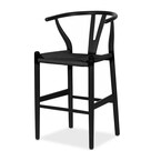 ORIENT COUNTER STOOL BLACK WOOD