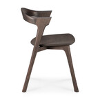 BOK CHAIR  - VARNISHED OAK - BROWN by Ethnicraft