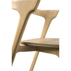 BOK CHAIR  - VARNISHED OAK by Ethnicraft