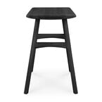 OSSO DINING STOOL - VARNISHED OAK - BLACK by Ethnicraft