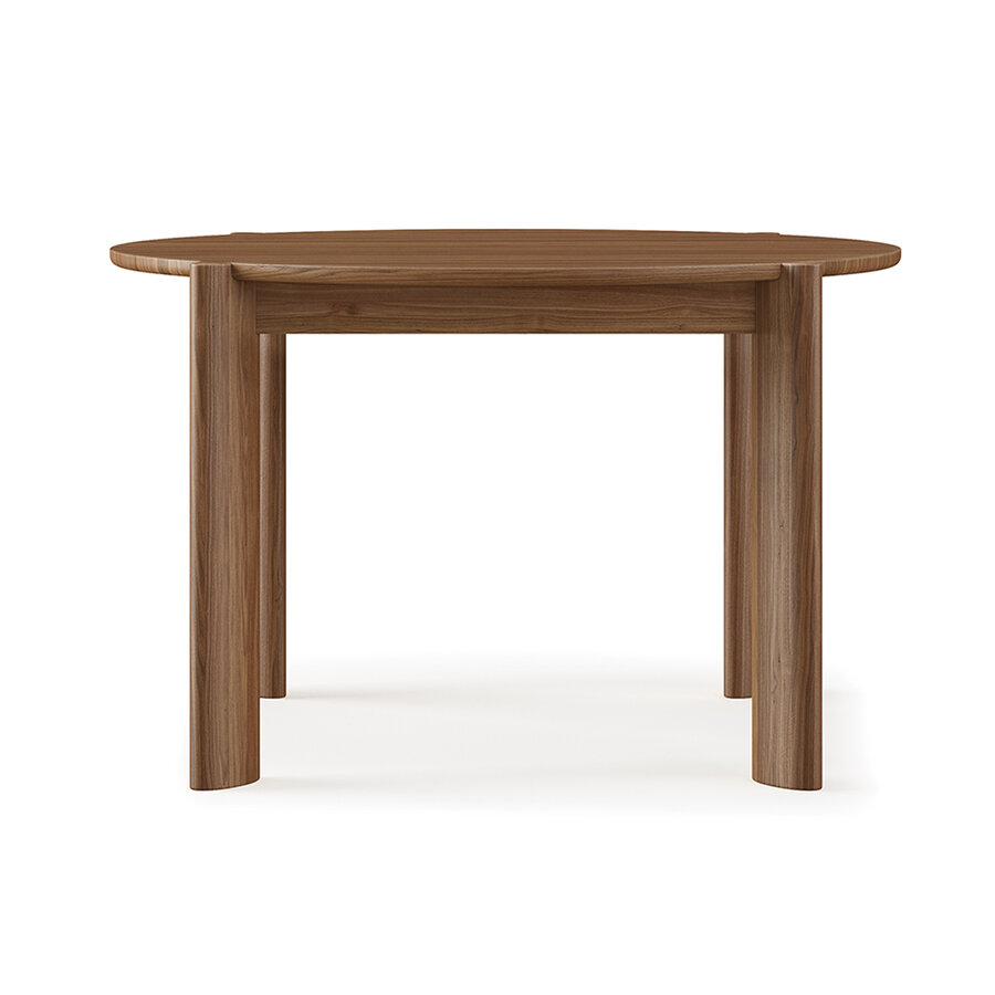 BANCROFT DINING TABLE - WALNUT - ROUND - 47'' by Gus* Modern