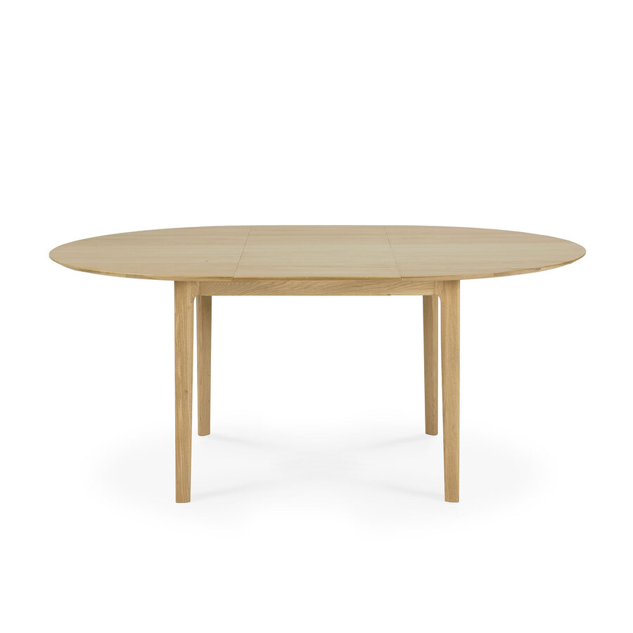 TABLE À DÎNER EXTENSIBLE BOK - RONDE - 51''/70.5'' par Ethnicraft