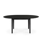 BOK EXTENDABLE TABLE - ROUND - 51''/70.5'' by Ethnicraft