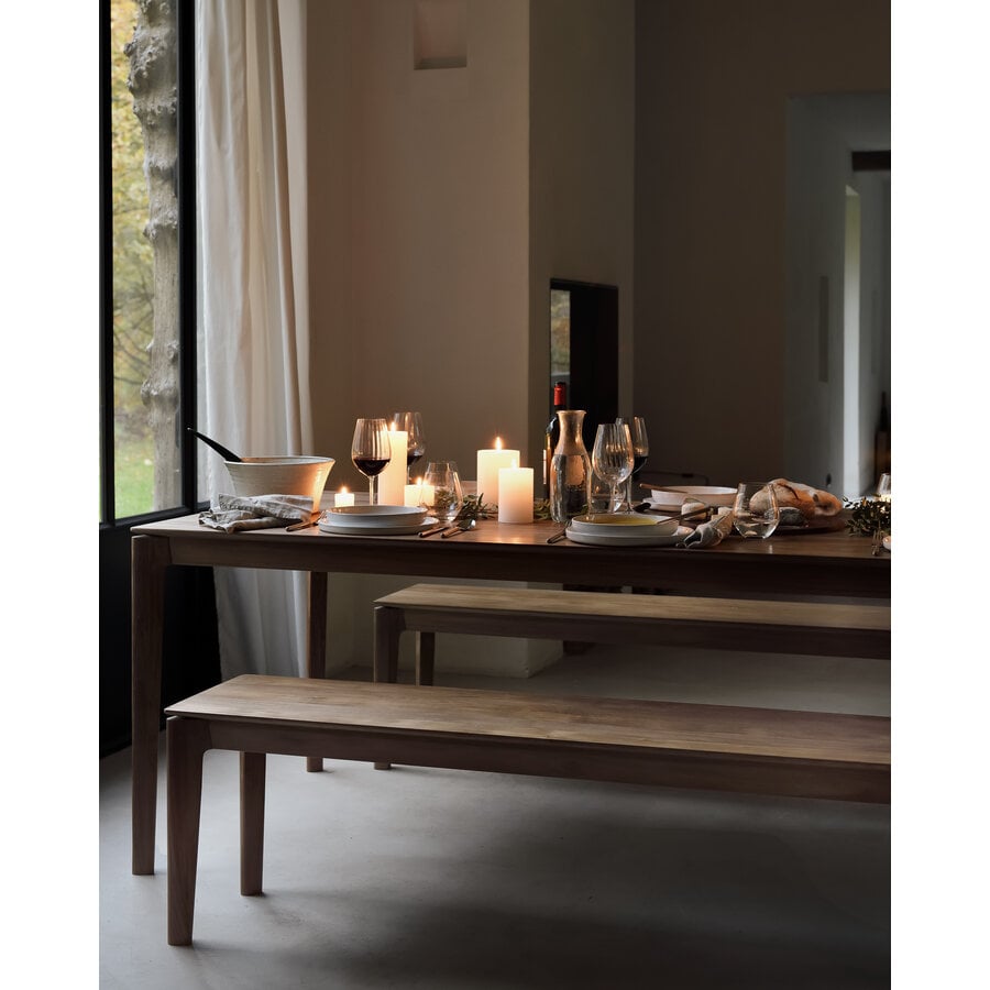 TABLE À DÎNER BOK - RECTANGLE 86.5'' x 37.5'' par Ethnicraft