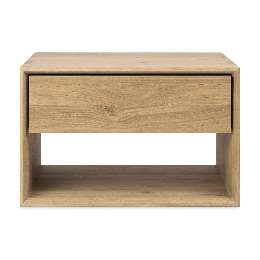 NORDIC II BEDSIDE TABLE - OAK - 1 DRAWER by Ethnicraft