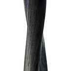 TORSION DINING TABLE - VARNISHED OAK - ROUND 35.5'' by Ethnicraft