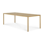 AIR DINING TABLE 86.5''x37.5'' - OAK - RECTANGULAR by Ethnicraft