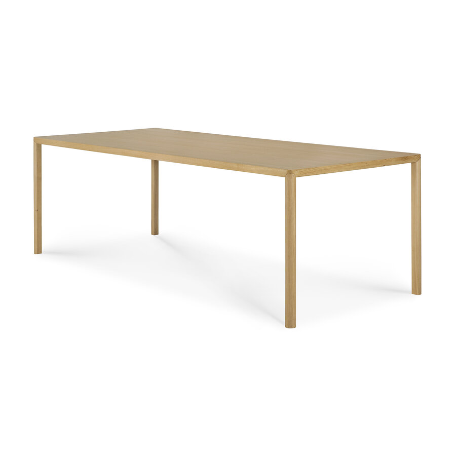 TABLE À DÎNER AIR 94.5''X39.5'' - CHÊNE - RECTANGULAIRE par Ethnicraft