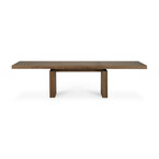 DOUBLE EXTENDABLE DINING TABLE 78.5''/118'' - OAK - RECTANGULAR by Ethnicraft