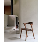 BOK CHAIR - BROWN TEAK by Ethnicraft