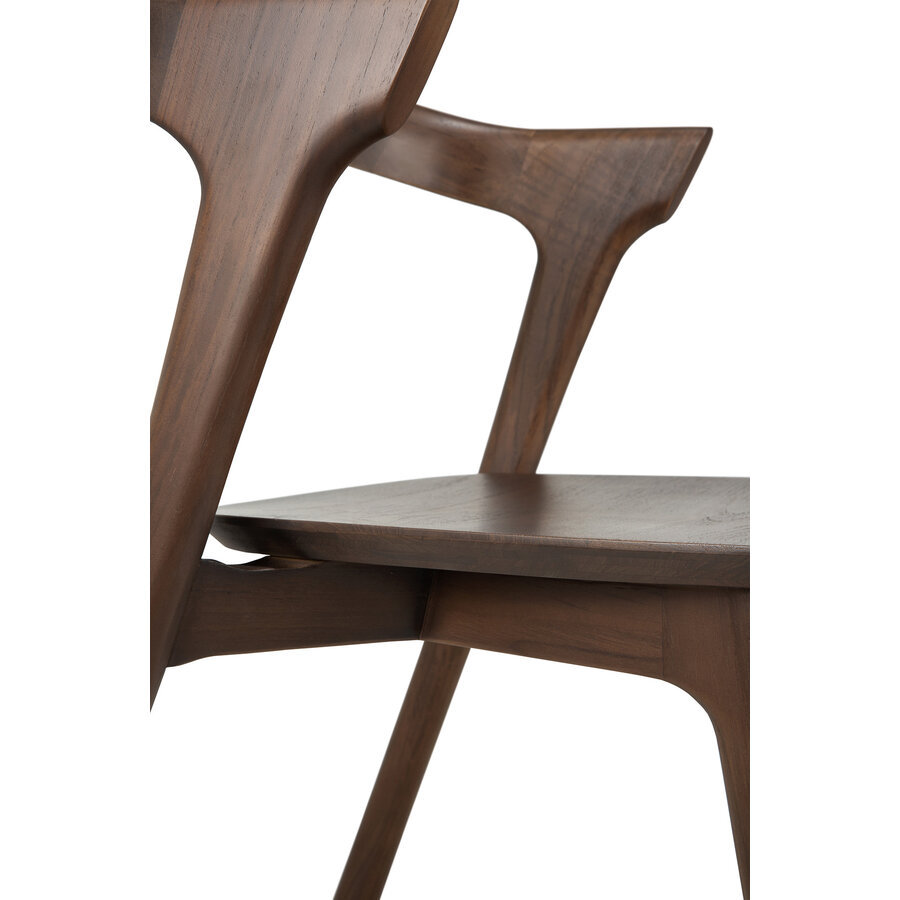 BOK CHAIR - BROWN TEAK by Ethnicraft