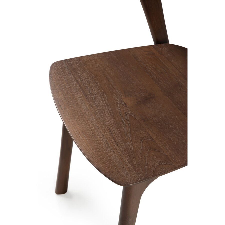 BOK CHAIR - BROWN TEAK by Ethnicraft