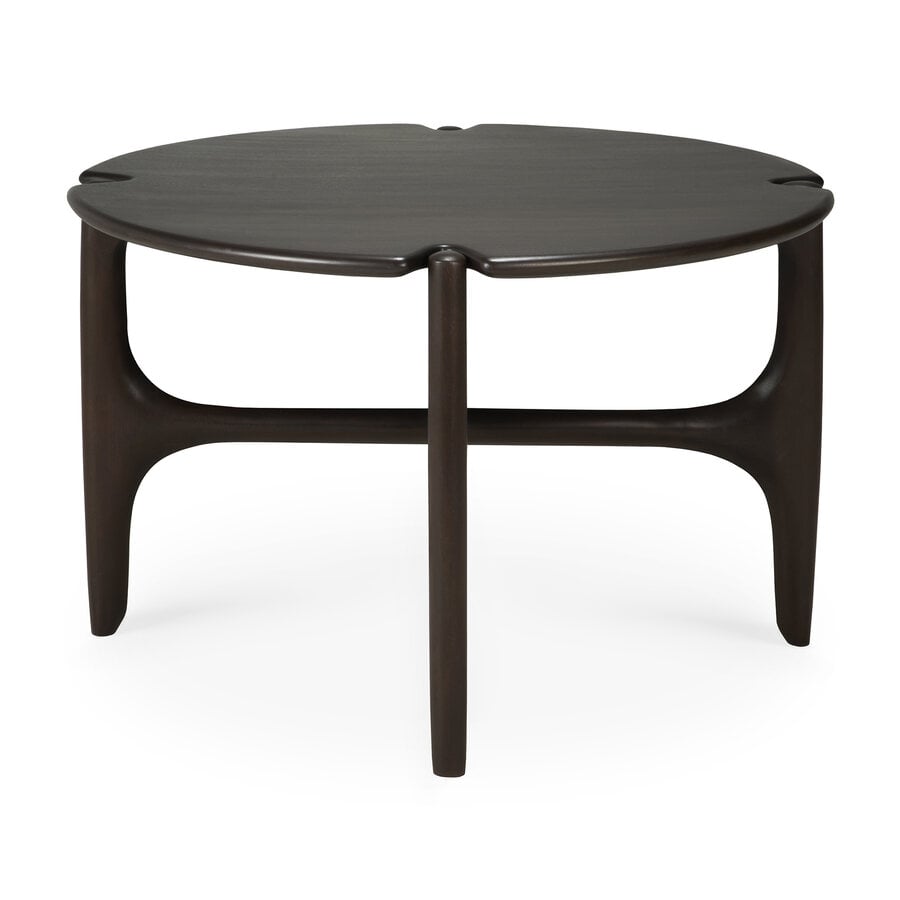 PI COFFEE TABLE 25.5'' - MAHOGANY - DARK BROWN by Ethnicraft