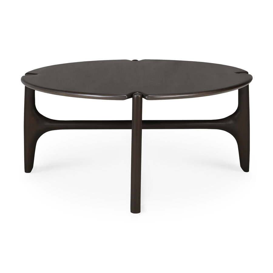 TABLE À CAFÉ PI 31.5'' - ACAJOU - BRUN FONCÉ par Ethnicraft