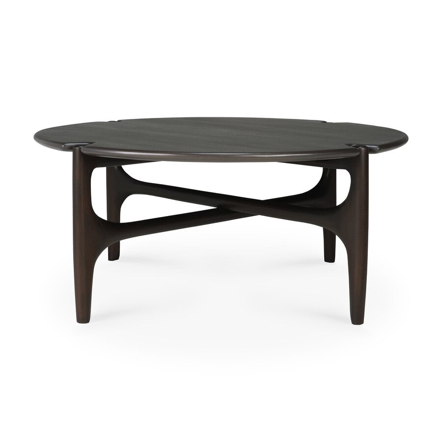 TABLE À CAFÉ PI 31.5'' - ACAJOU - BRUN FONCÉ par Ethnicraft