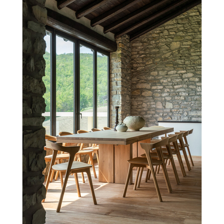 TABLE À DÎNER DOUBLE À RALLONGE 78.5''/118''' - CHÊNE - RECTANGULAIRE par Ethnicraft