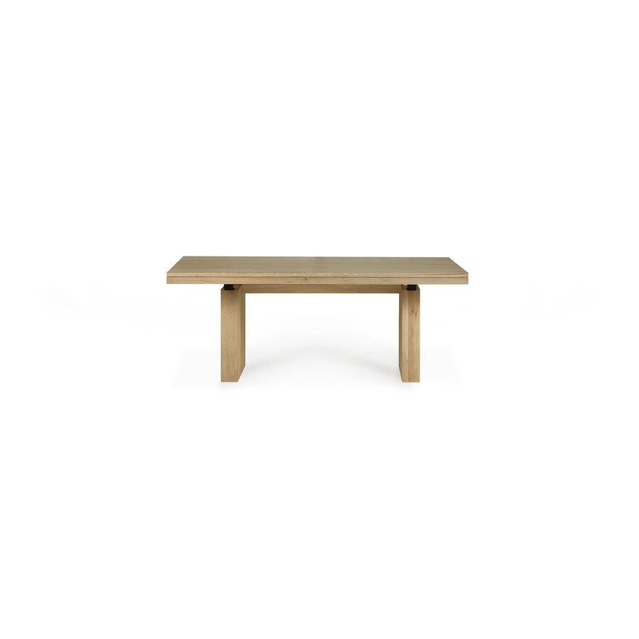 TABLE À DÎNER DOUBLE À RALLONGE 78.5''/118''' - CHÊNE - RECTANGULAIRE par Ethnicraft