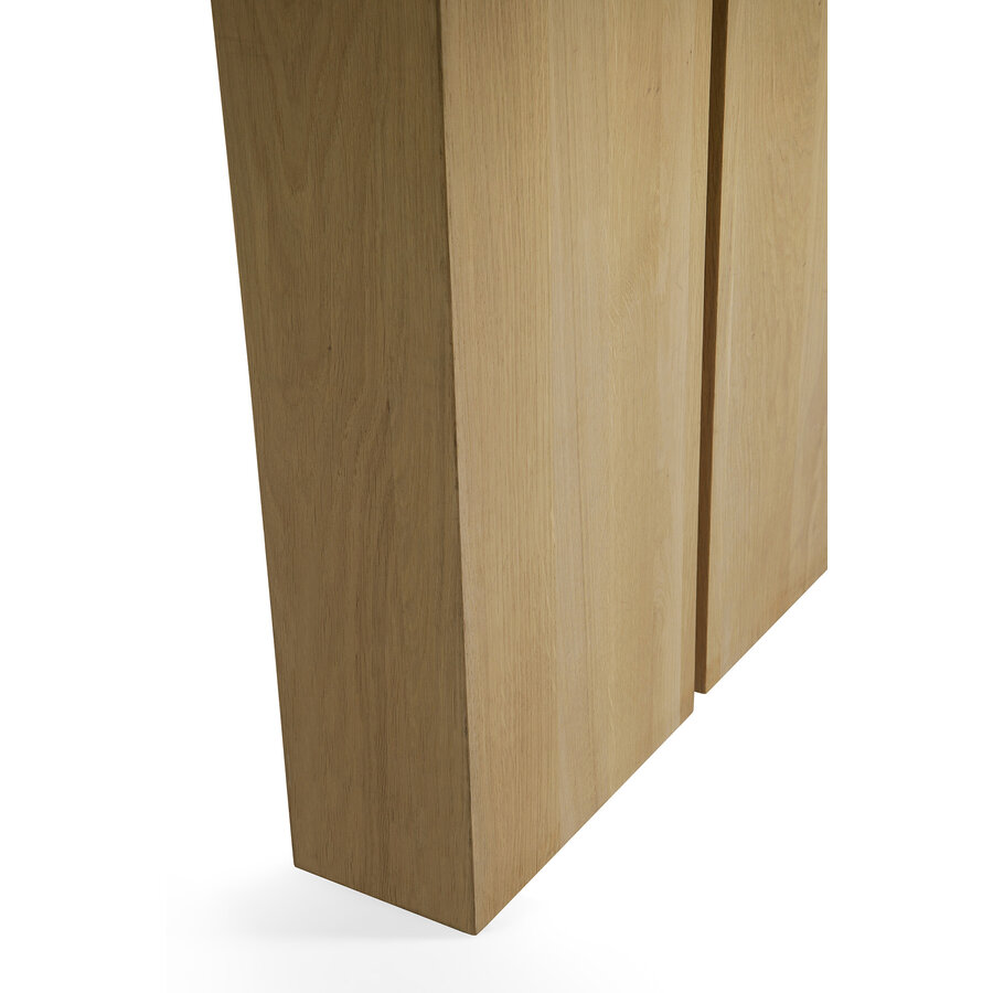 TABLE À DÎNER DOUBLE À RALLONGE 78.5''/118''' - CHÊNE - RECTANGULAIRE par Ethnicraft