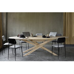 MIKADO MEETING TABLE 105.5'' - OVAL - OAK par Ethnicraft