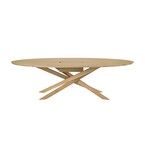 MIKADO MEETING TABLE 105.5'' - OVAL - OAK par Ethnicraft