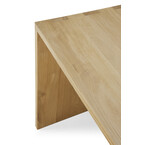 U DESK 63'' - RECTANGULAR - OAK by Ethnicraft