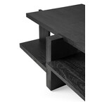 ABSTRACT COFFEE TABLE - BLACK TEAK by Ethnicraft