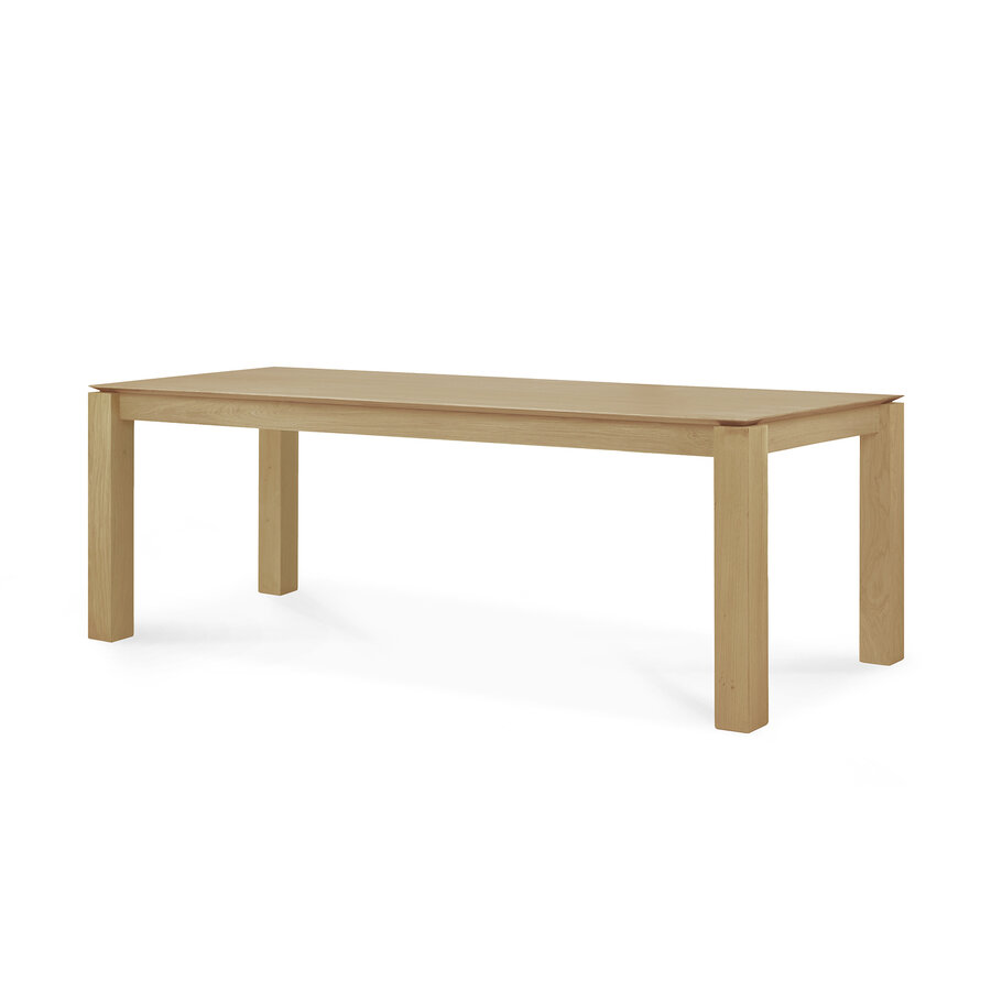 SLICE DINING TABLE 87'' -  RECTANGULAR - OILED OAK by Ethnicraft