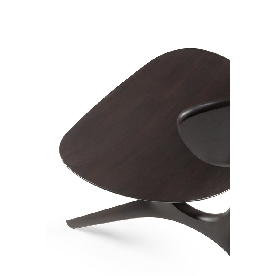 EYE CHAIR - VARNISHED MAHOGANY - DARK BROWN  by Ethnicraft