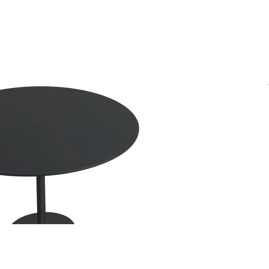 CIRCULO SIDE TABLE BLACK METAL SMALL