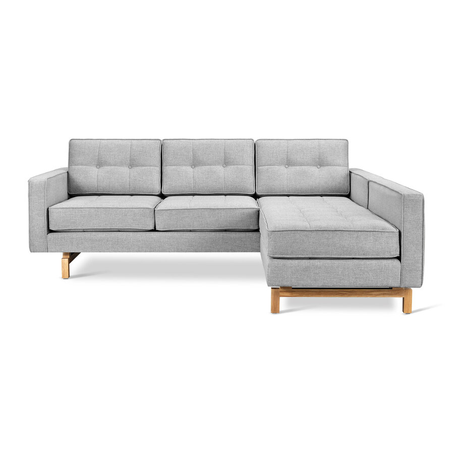 Jane 2 bi-sectional loft size and natural base by Gus* Modern