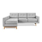 Jane 2 bi-sectional loft size and natural base by Gus* Modern