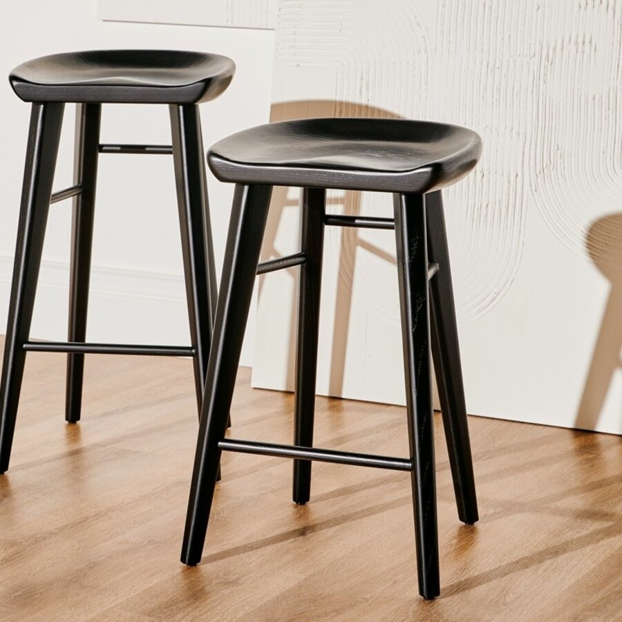 KAMI BAR STOOL BLACK