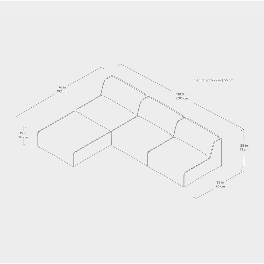 Nexus bi-sectional by Gus* Modern