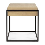 MONOLIT SIDE TABLE - OILED OAK - STORAGE SPACE by  Ethnicraft